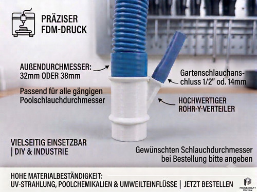 Premium poolschlauch - premium,