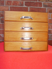 Schubladenschrank  Apothekerschrank Schrank Kommode   4 Schubladen