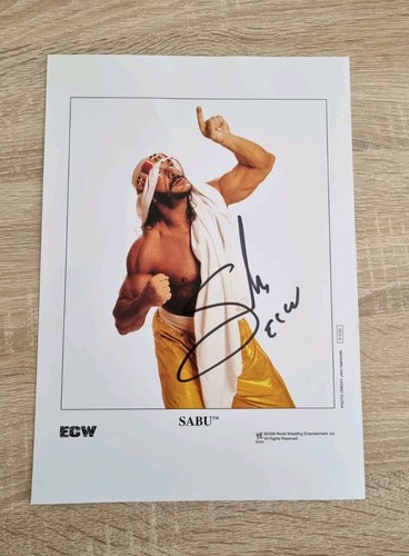 Sabu autogramm original - sabu,