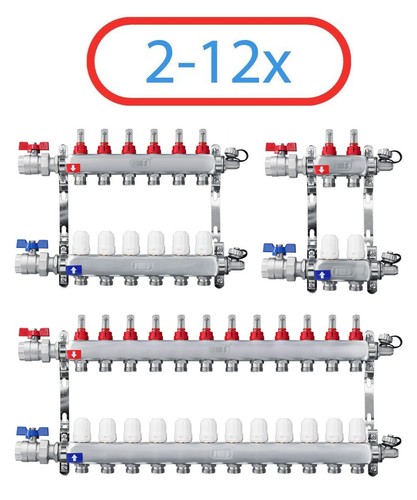 Heizkreisverteiler edelstahl - heizkreisverteiler,