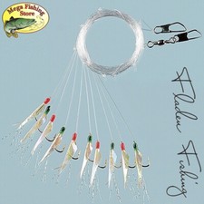 FLADEN Heringsvorfach - Hering Paternoster System  Vorfach Rig - Gr.7 / 10 Haken