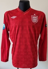 England 2012 - 2013 Torwart Fußball Umbro Langarm Trikot Gr.46