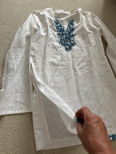 Bluse sommer strandkleid xl - l,