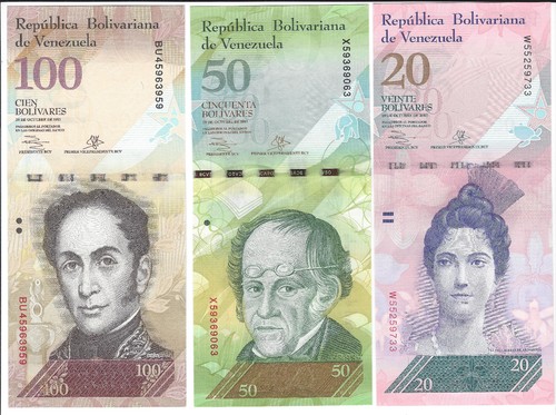 Venezuela 100 - 20, +