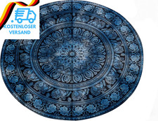 Craft trade mandala blau rund - blau,