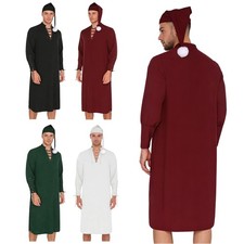 DE Herren Nachthemd Langarm