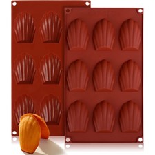 2 Stück Silikon Madeleine