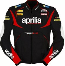 Aprilia Leder Motorradjacke