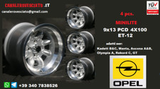 4 Felgen Minilite 9j 13 4x100
