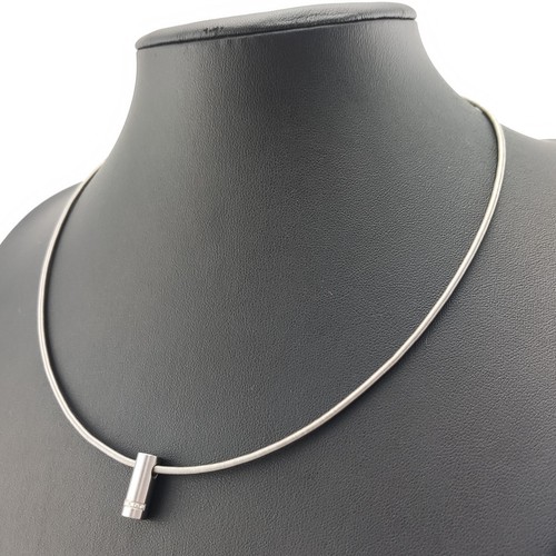 Teno diamant halskette - teno,