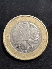 Seltene 1-Euro-Münze/Deutschland/2002/F Rarität