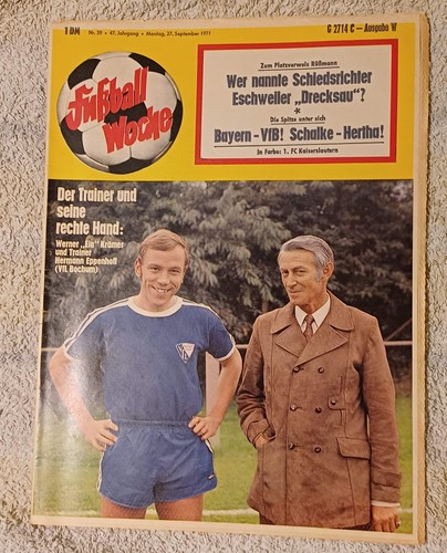 Fußball woche 39 vom - nr.,