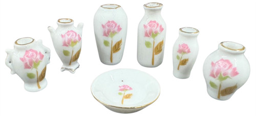 Puppenhaus ornamentale vase - puppenhaus,