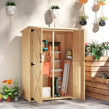 Outsunny Gartenschrank Holz