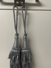 2x Vorhang Raffhalter Quaste Seil Gedreht Raffhalter Fenster Modern Dekor