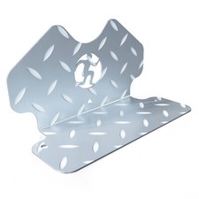 Fussplatte aus Riffelblech