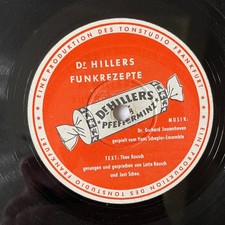 LOTTE RAUCH "Pfefferminz Akkorde" Dr. Hillers Pfefferminz Werbeplatte SWINGFOX