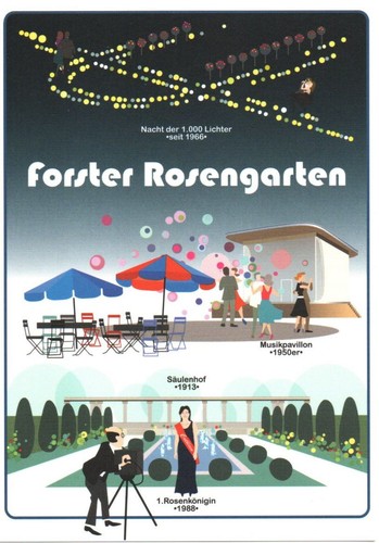 Forster rosengarten - ak, rosengarten"