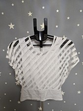 Weißes transparentes Shirt