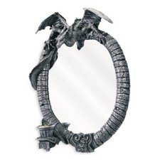 Ovaler Spiegel von Drache
