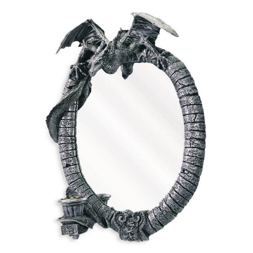Ovaler spiegel von drache - ovaler,