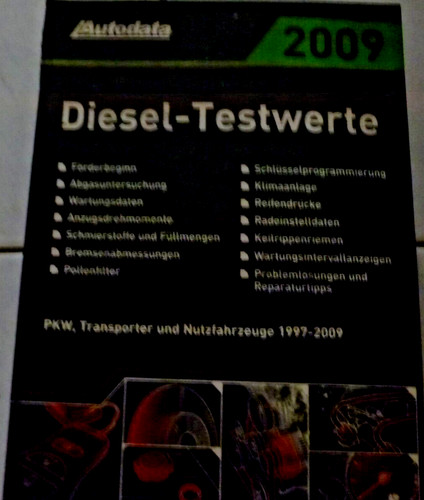 Autodata werkstattbuch diesel - werkstattbuch,