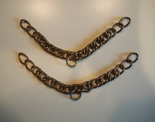 Kinnkette gold Messing ca. 17cm Kandaren Gebisskette Kandarenkette golden Kleinp