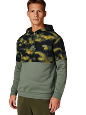 adidas Herren Sweatshirt Kapuzenpullover Gr.L Fleecepullover Hoody Polar Fleece