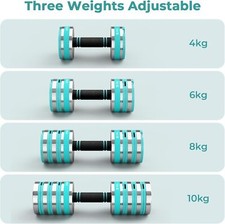 Hantelset 10kg Kurzhanteln