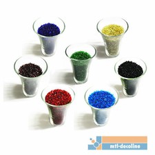 Dekorativer Glaskies 3/6 mm viele verschiedene Farben Tischdeko