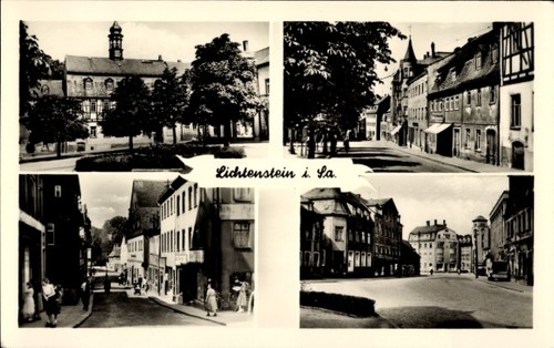 Lichtenstein sachsen - ak,