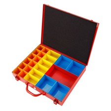 Universal Metall Sortimentskoffer Sortimentskasten Kleinteilemagazin 23 Fächer