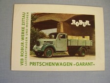 Robur Pritschenwagen Garant