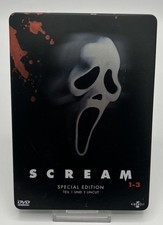 Scream 1-3 Special Edition Steelbook DVD Trilogie Teil 1 und 2 Uncut | Selten