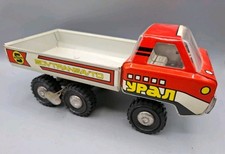 Ural Soutransauto 5567 Blechauto LKW UDSSR toller Zustand DDR Spielzeug Uhrwerk