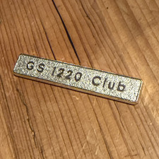 Orig Citroen Citroën EMBLEM Typenschild GS 1220 Club 80x15x3mm AUTO CAR BADGE