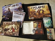 CYCLADES Grundspiel und 3 Erweiterungen Brettspiel Kickstarter Familienspiel