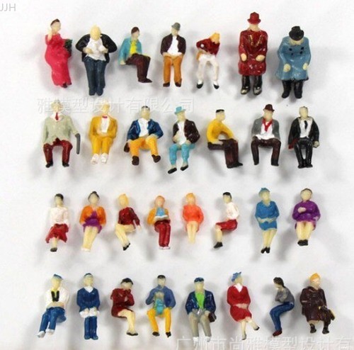 50pcs sitzende figuren - 50pcs,