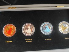 Silber Investment Coin Britania Prestige Set 2020 Durchmesser 38,61 mm 4oz