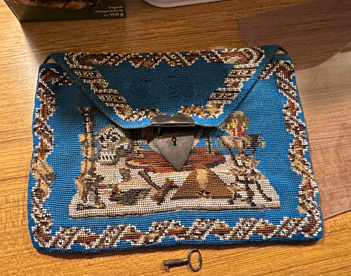 Freimaurertasche 1900 loge - ca.,