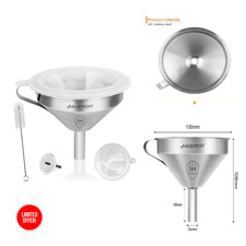 5 Zoll Trichter Edelstahl 200