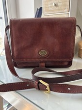 Umhängetasche aus Leder in Braun von The Bridge - Story Donna