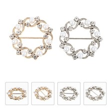 2 Pcs Schalschnallen Halstuch