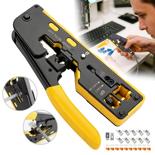 Rj45 crimpzange cat7 - crimpzange, +10