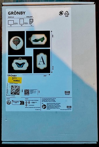 Ikea grönby bilder set - ikea,