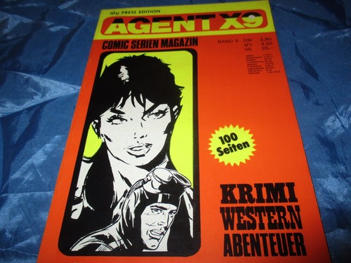 Agent comic serien - x,