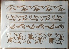 Laser Schablone Möbel Wand