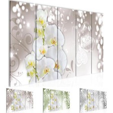 Wandbilder Set Blumen Orchidee