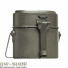 ORIGINAL BUNDESWEHR KOCHGESCHIRR 3-TLG. BW ESGESCHIRR CAMPING OUTDOOR 2.WAHL