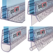 Duschdichtung gebogen Runddusche Ersatzdichtung Viertelkreis Schwallschutz